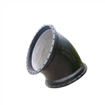 Dobbeltflanget 45 graders bøjning